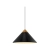 Lampa wisząca czarna z drewnianym akcentem Kinto NO2520083003 - Design for The People